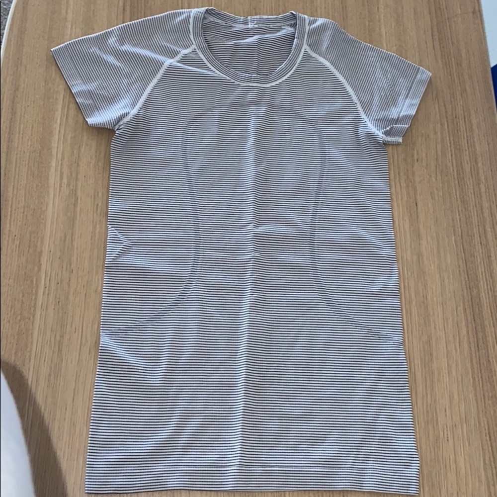 Lululemon Work Out Fitted T-shirt